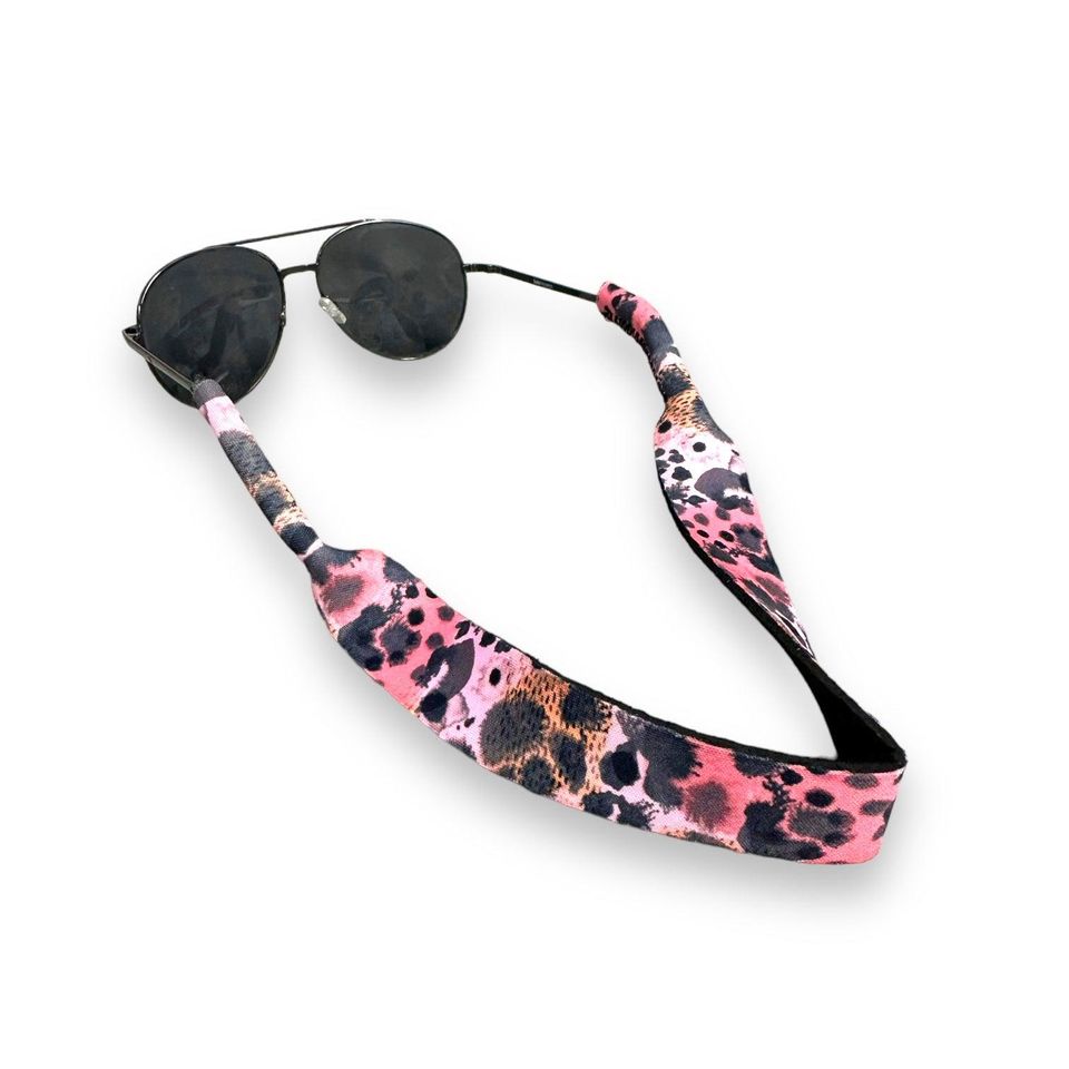 Blushing Leopard Glasses Strap
