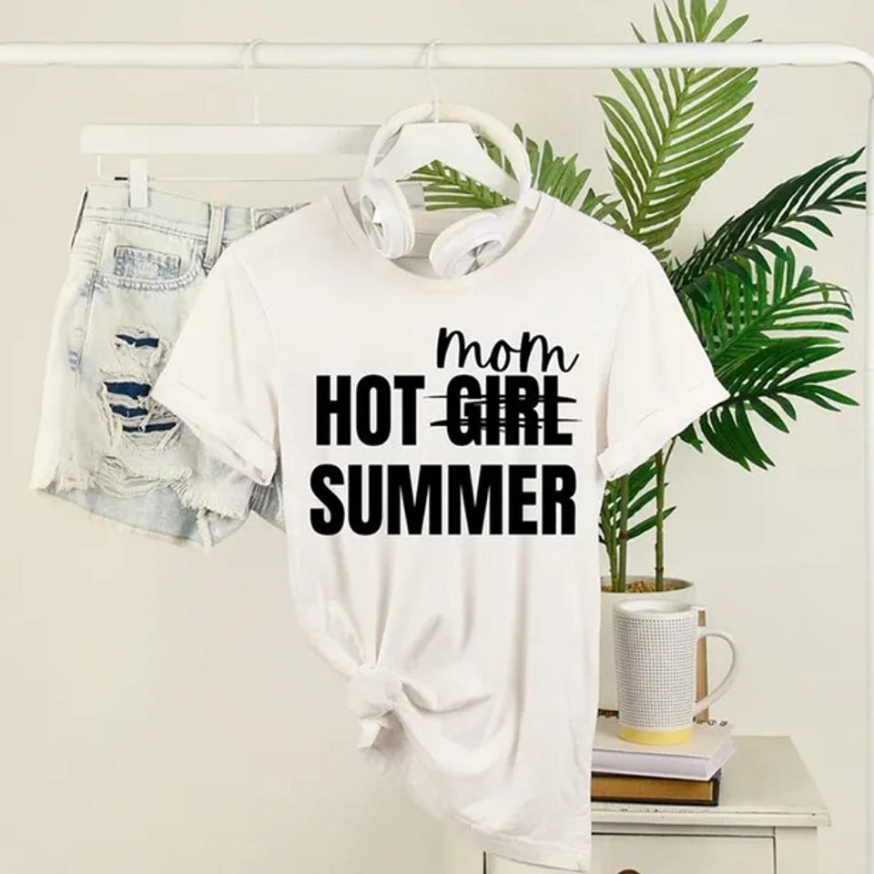 Hot Mom Summer T Shirt Summer Vibes
