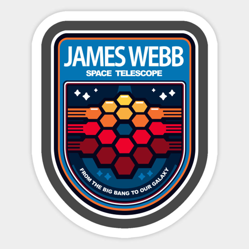 JAMES WEBB SPACE TELESCOPE - Nasa - Sticker