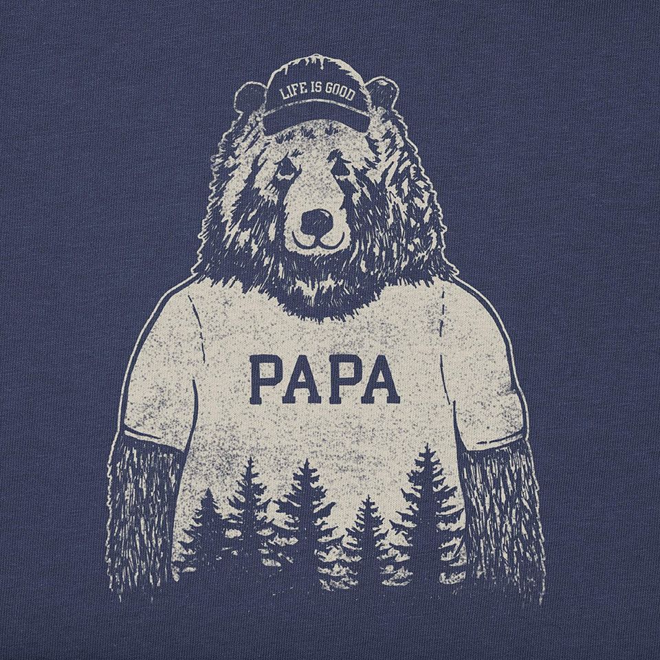 Men's Crusher Graphic T-Shirt Papa Bear