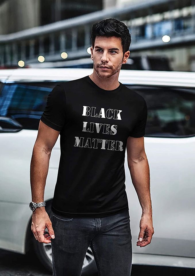 Black Lives Matter Mens T Shirt