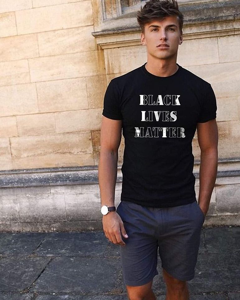 Black Lives Matter Mens T Shirt