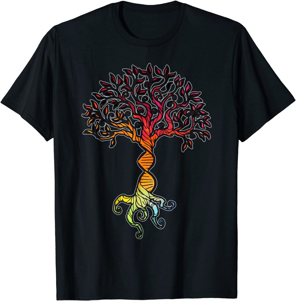 Cool DNA Tree | Funny Plant Genealogy Student Lover Gift T-Shirt