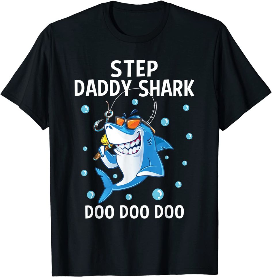 Step Daddy Shark Doo Doo Doo Shirt Men Papa