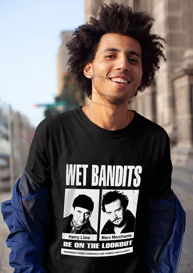 Home Alone Wet Bandits Harry x Marv Unisex Tshirt