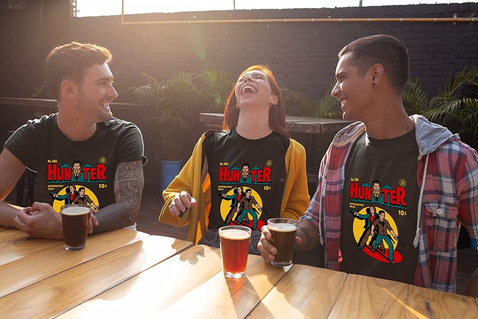 Sam and Dean Hunter Comic Unisex Tshirt