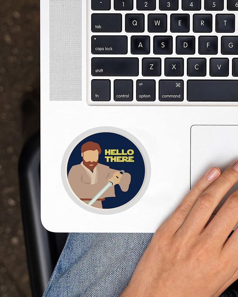 OBI Wan Kenobi Hello Threre Circle  3"