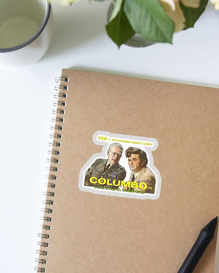 Columbo #28 by Dawns Early Light Sticker 3"