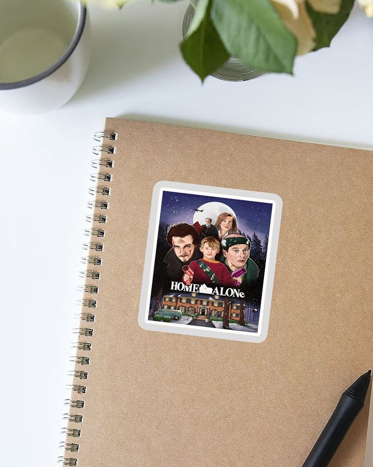 Home Alone Poster Movie  Sticker 2"