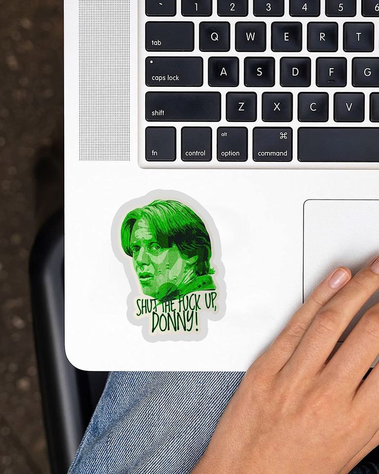 The Big Lebowski Dude Donny Green Sticker 2"