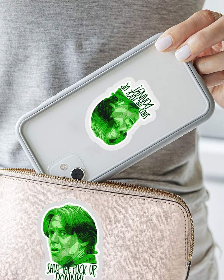 The Big Lebowski Dude Donny Green Sticker 2"