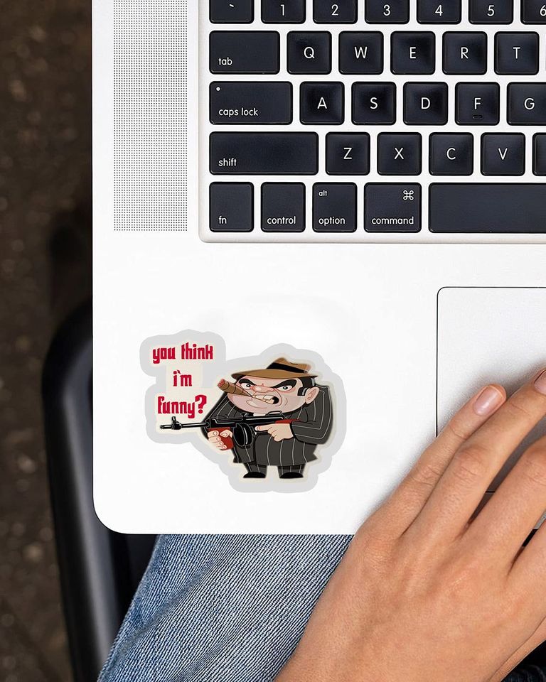 Goodfellas You Think I Am Funny Sticker 3"