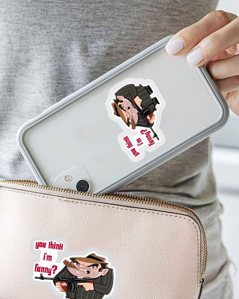 Goodfellas You Think I Am Funny Sticker 3"