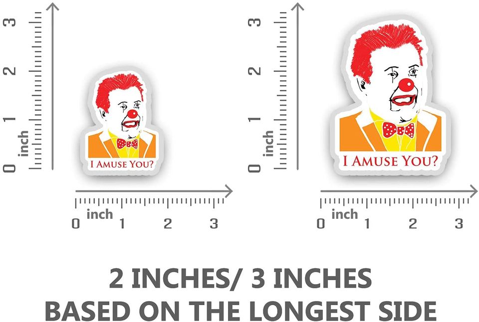 Goodfellas Clown Joey Lamuse You Sticker 3"