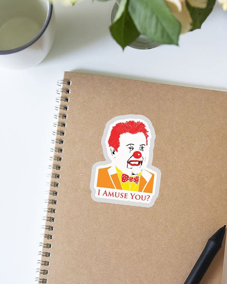 Goodfellas Clown Joey Lamuse You Sticker 3"