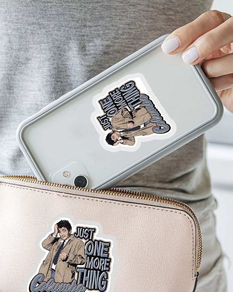 Columbo Just One More Thing  Sticker 2"