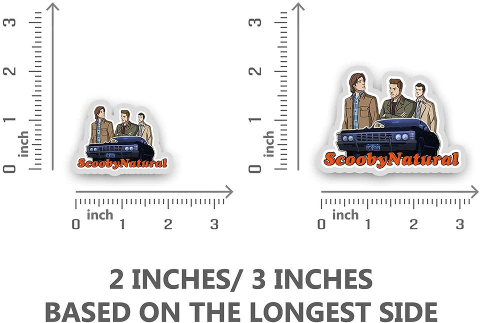 Scoobynatural Sticker 3"