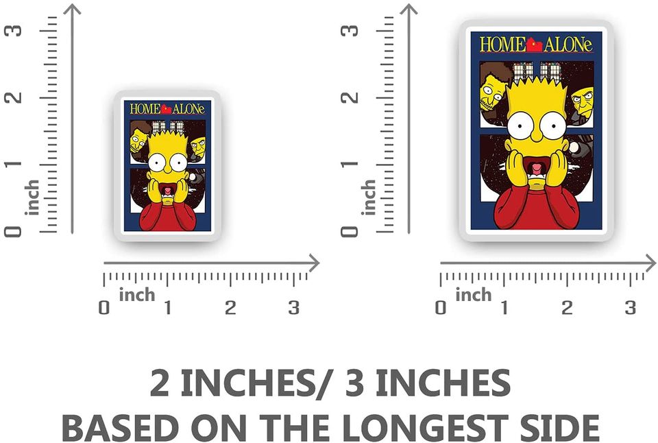 Home Alone Drlev Sticker 3"