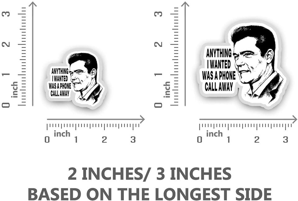 Goodfellas I Wanted A Phone Beautiful Sticker 2"