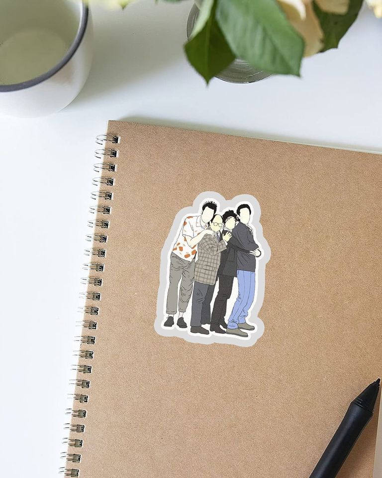 Seinfeld Jerry George Elaine Kramer Sticker 2"