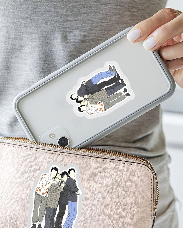 Seinfeld Jerry George Elaine Kramer Sticker 2"