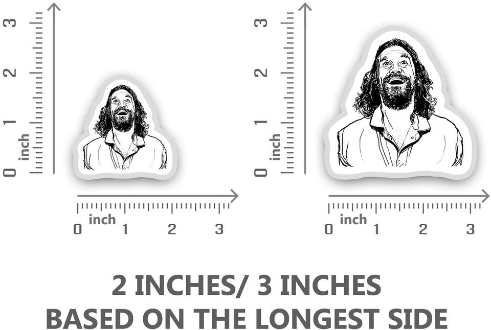 The Big Lebowski Le MEC Extatique Sticker 2"