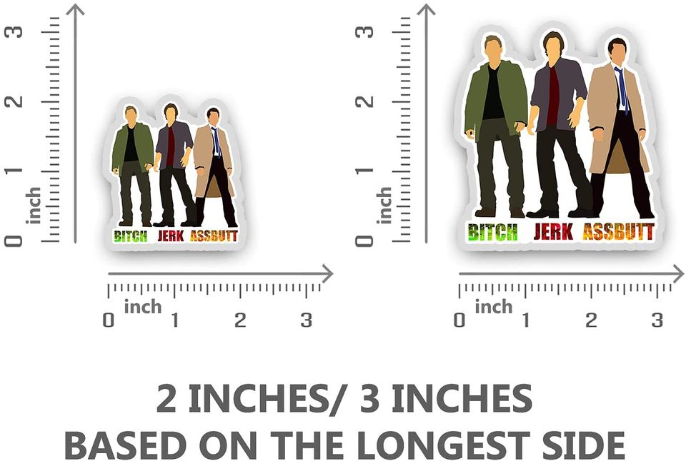 Bitch Jerk Assbutt  Sticker 2"