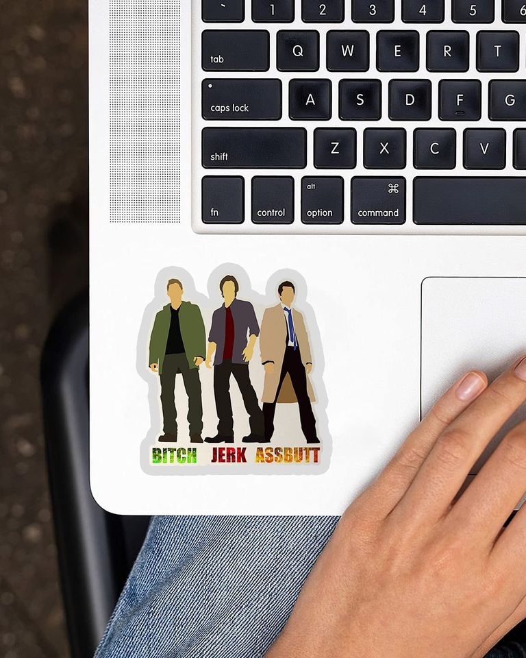 Bitch Jerk Assbutt  Sticker 2"