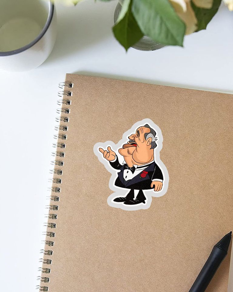 The Godfather Mr Godfather cherche le bonheur0 Sticker 3"
