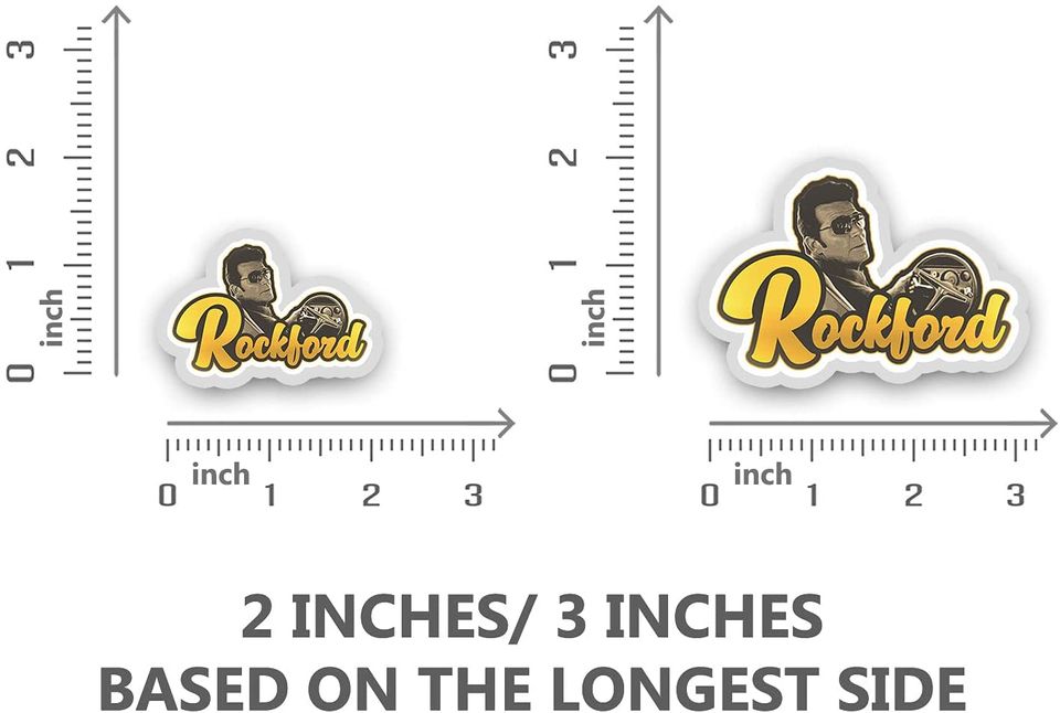 Columbo Chemise Rockford Sticker 3"