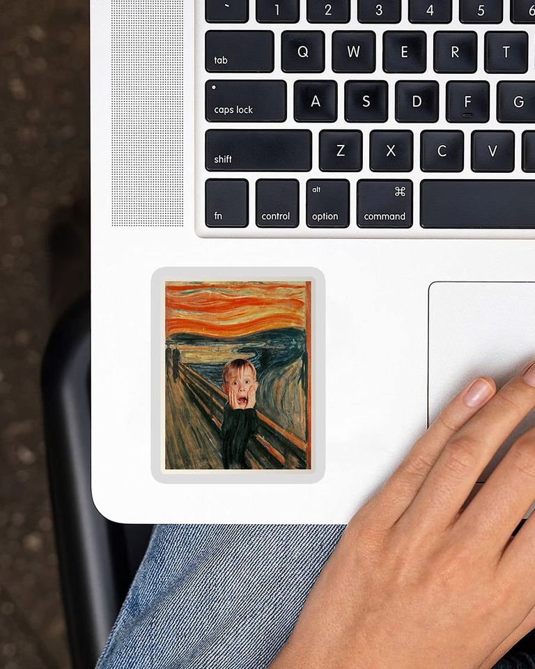 Home Alone The Scream Sticker 2"