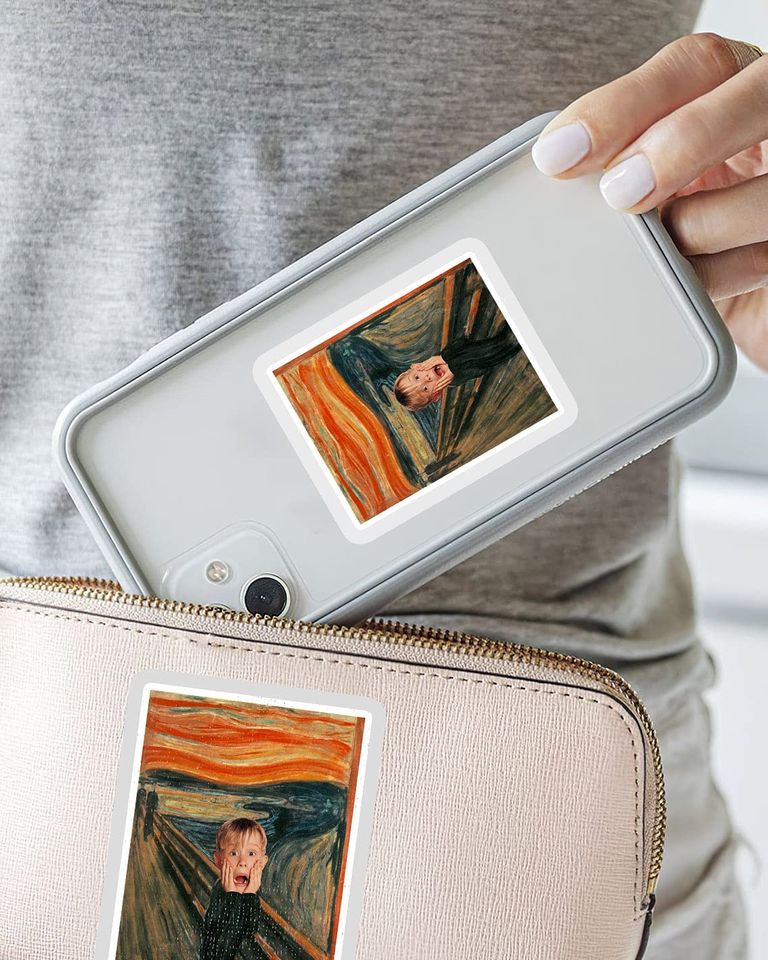 Home Alone The Scream Sticker 2"