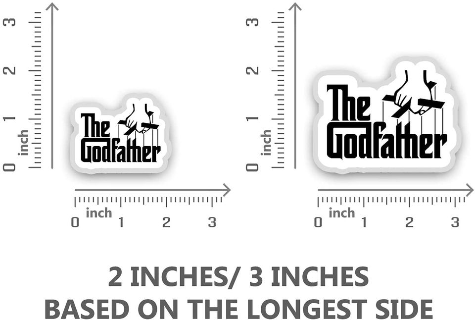 The Godfather  Sticker 2"
