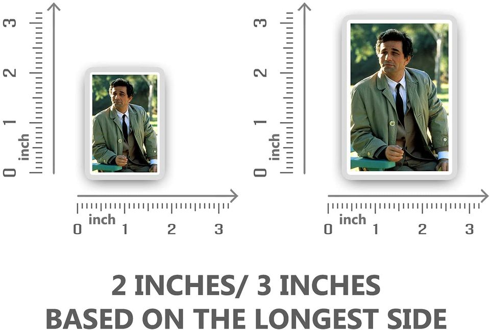 Columbo 83 Sticker 3"