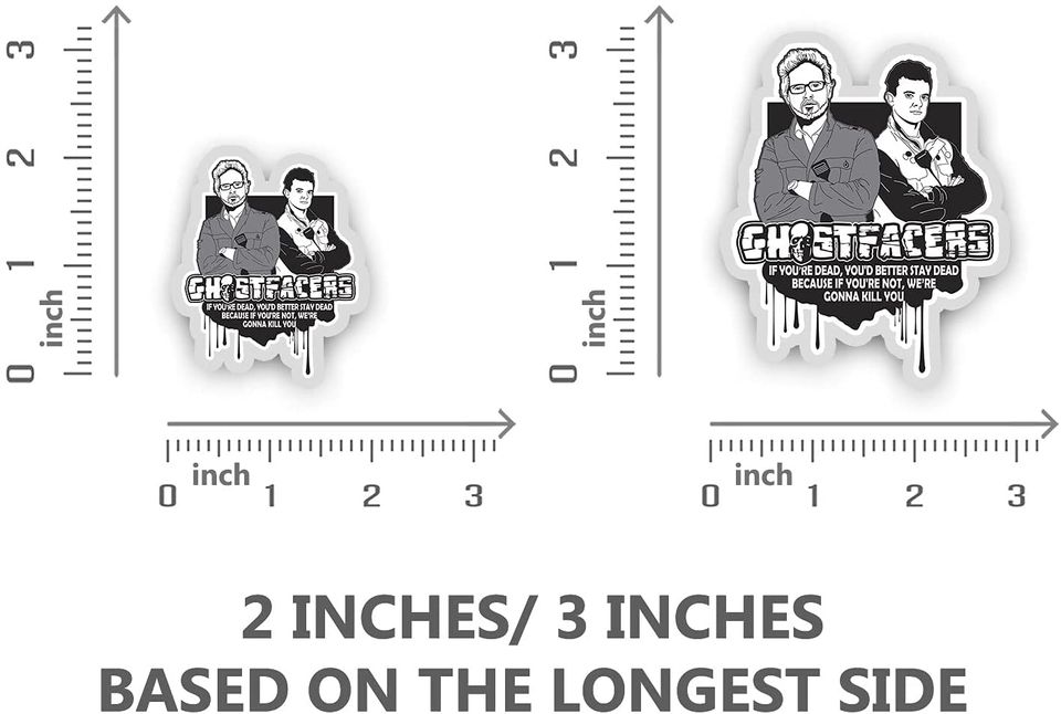 Ghostfacers Sticker 2"