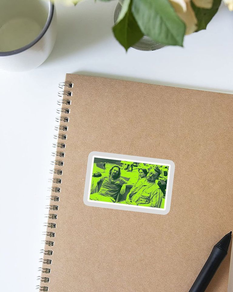 The Big Lebowski Walter Sobchak and The Dude Sticker 2"