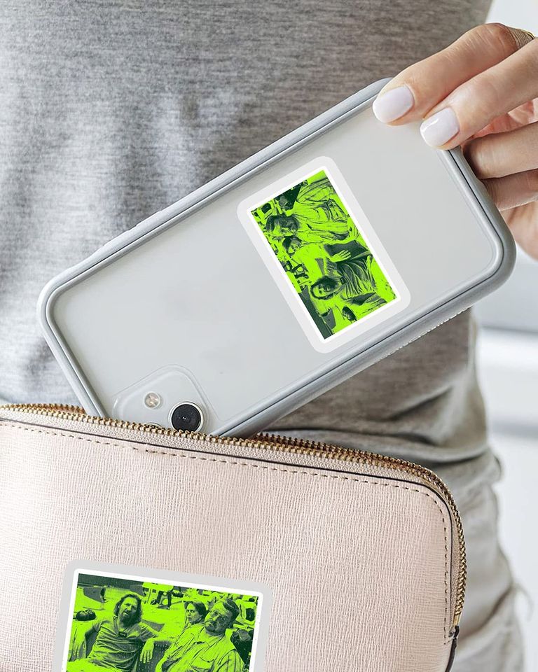 The Big Lebowski Walter Sobchak and The Dude Sticker 2"