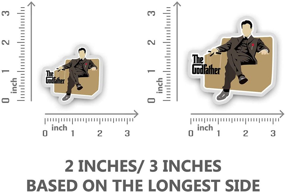 The Godfather Michael Corleone  Sticker 2"