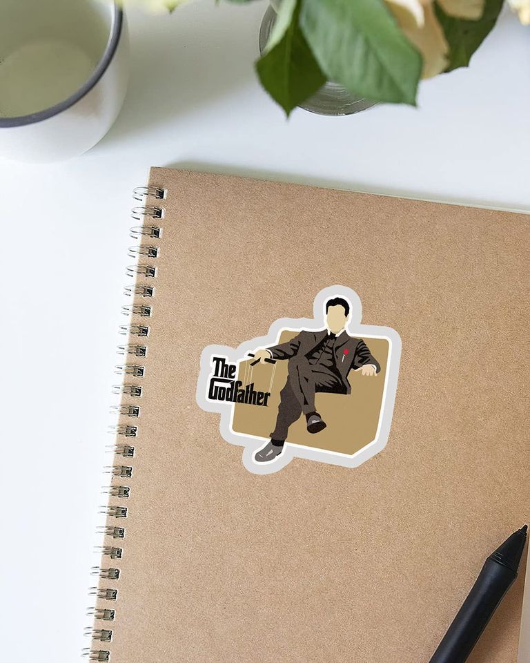 The Godfather Michael Corleone  Sticker 2"