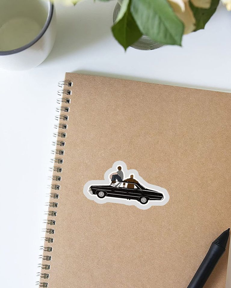 Dean Winchester Continue Sticker 2"