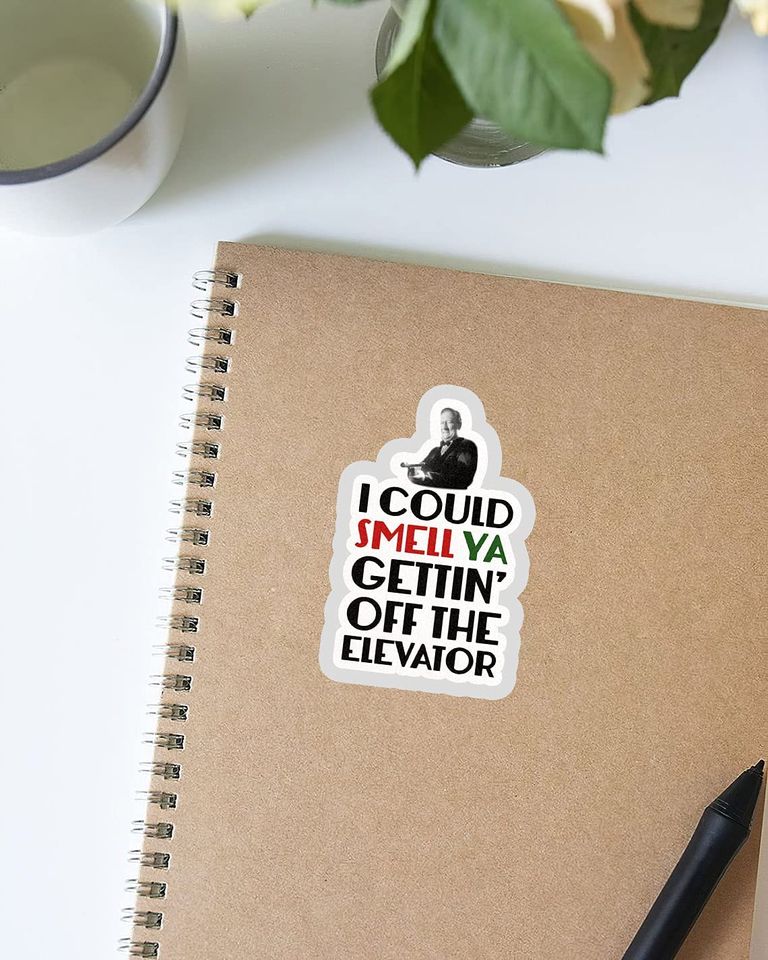 Home Alone I Could Feel I was Taking The Elevator Sticker 3"