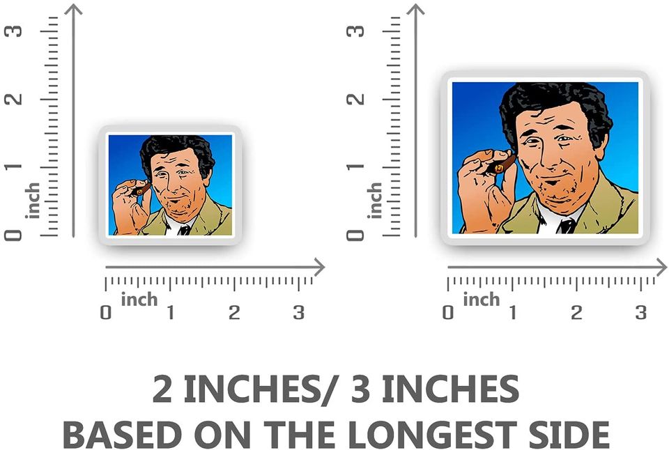 Columbo  Sticker 3"