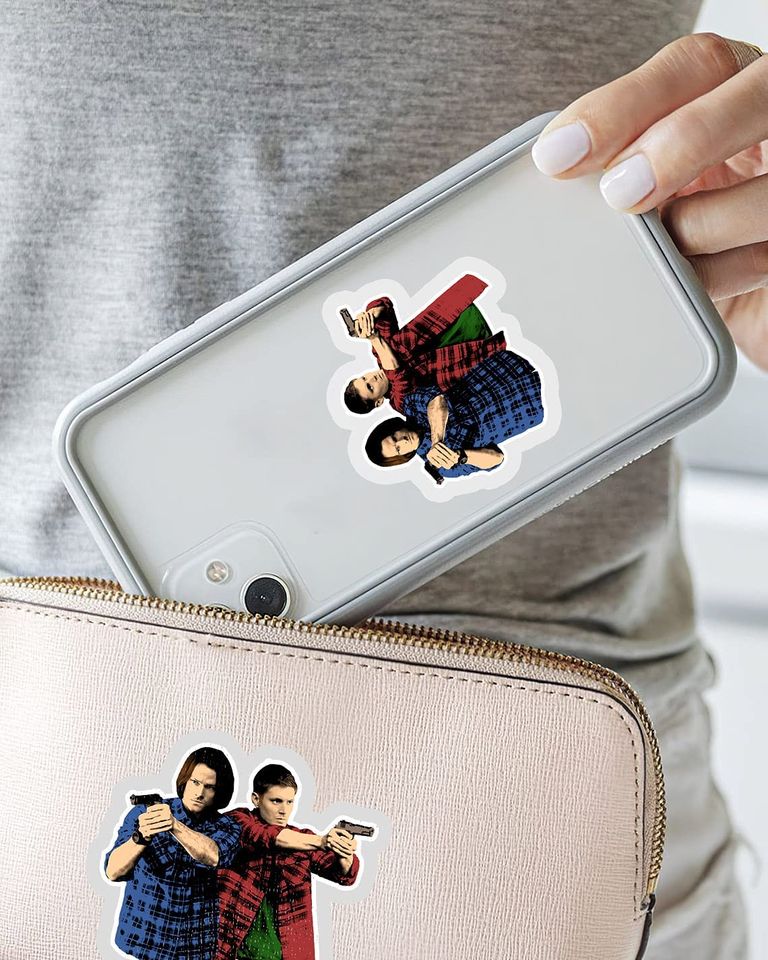 Sam and Dean Sticker 2"