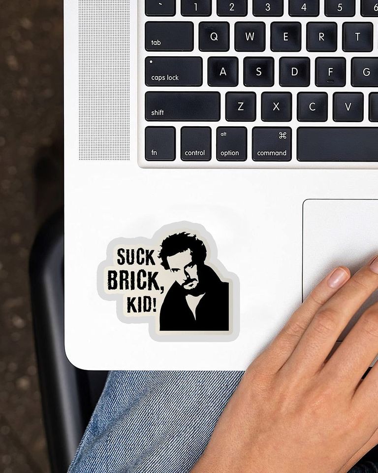 Home Alone Suck Brick Kid Sticker 2"