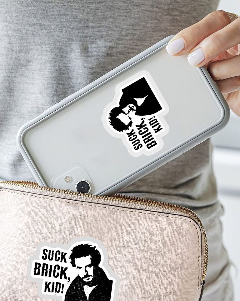 Home Alone Suck Brick Kid Sticker 2"