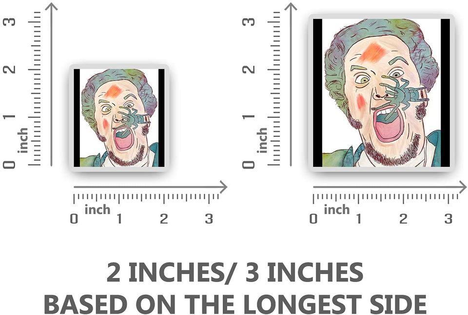 Home Alone Graphic Marv and Spider Sticker 3"