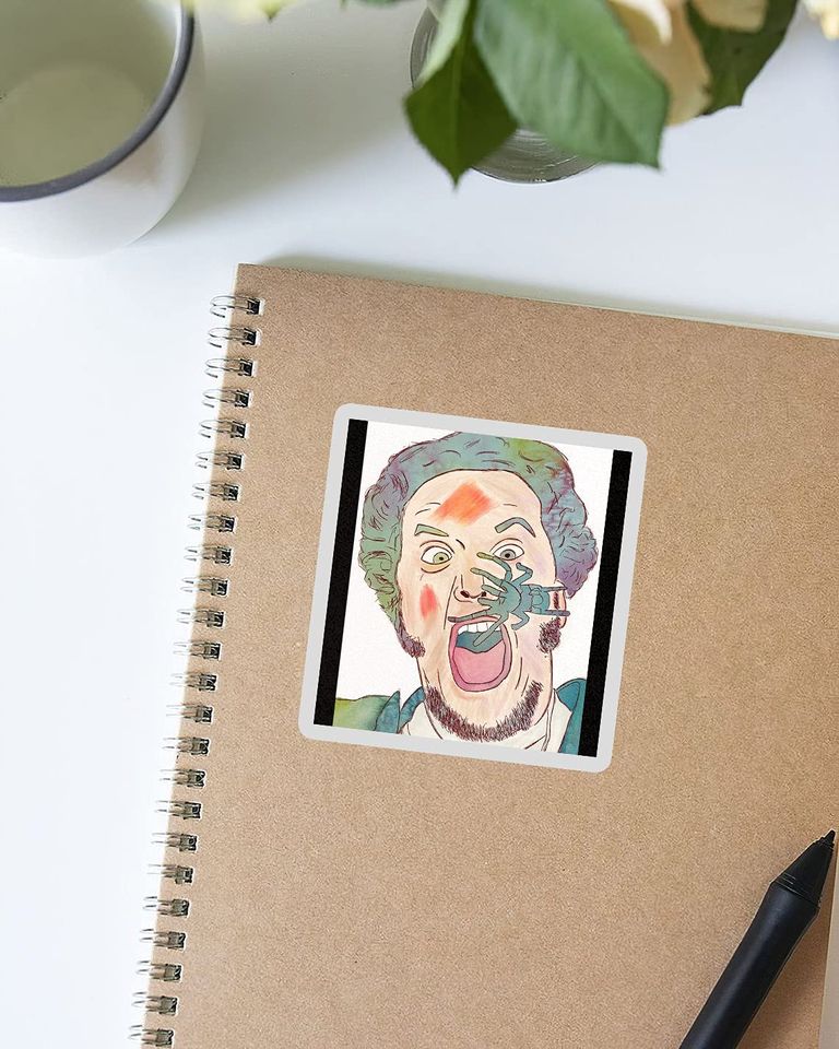 Home Alone Graphic Marv and Spider Sticker 3"