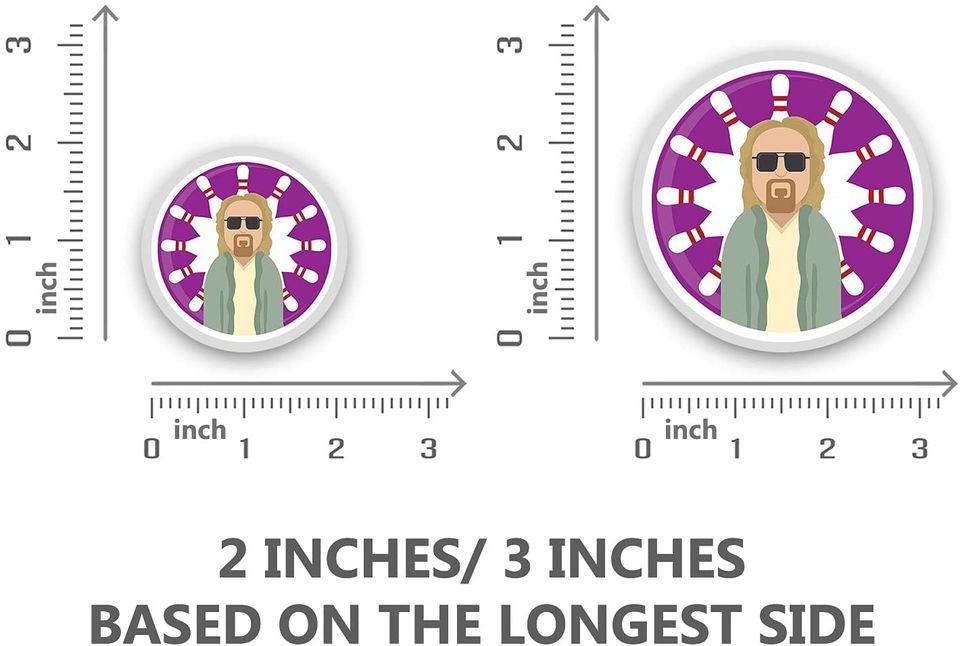 The Big Lebowski Le MEC Sticker 3"