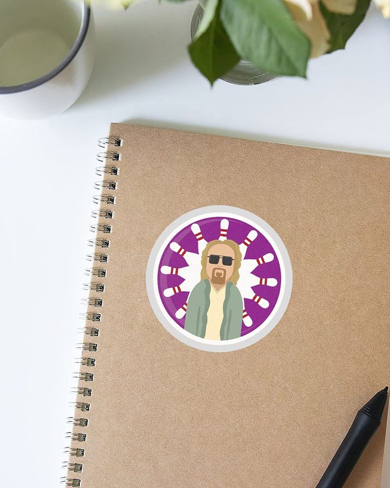 The Big Lebowski Le MEC Sticker 3"