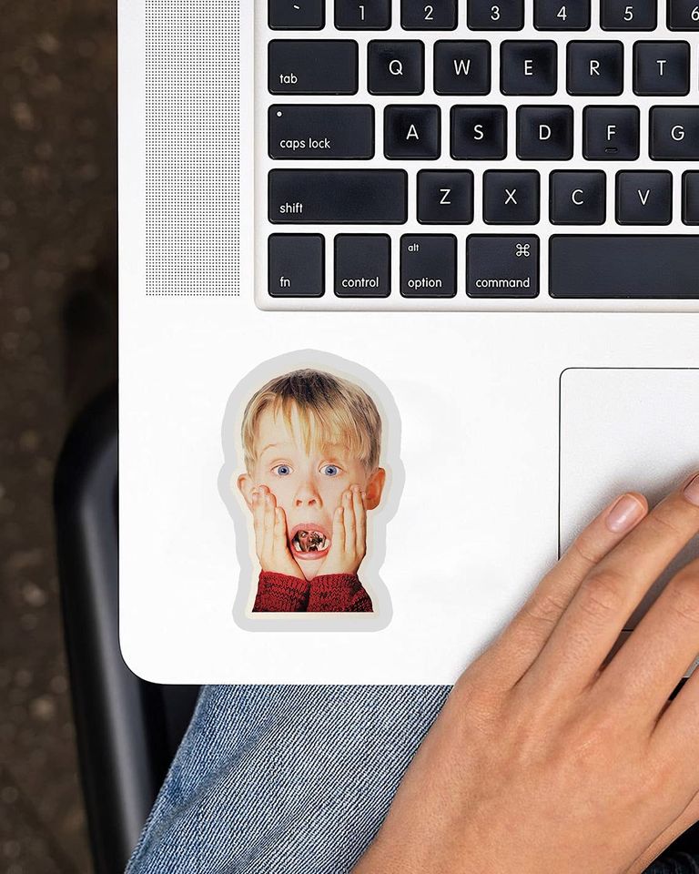 Home Alone Kevin McCallister Double Scream Sticker 3"